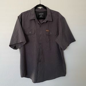 Mens XL Orvis Short Sleeve Button Down shirt